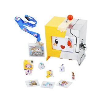 LankyBox Giant Cyborg Boxy Mystery Box 10 Surprise Toys Official Merch Ages 3+